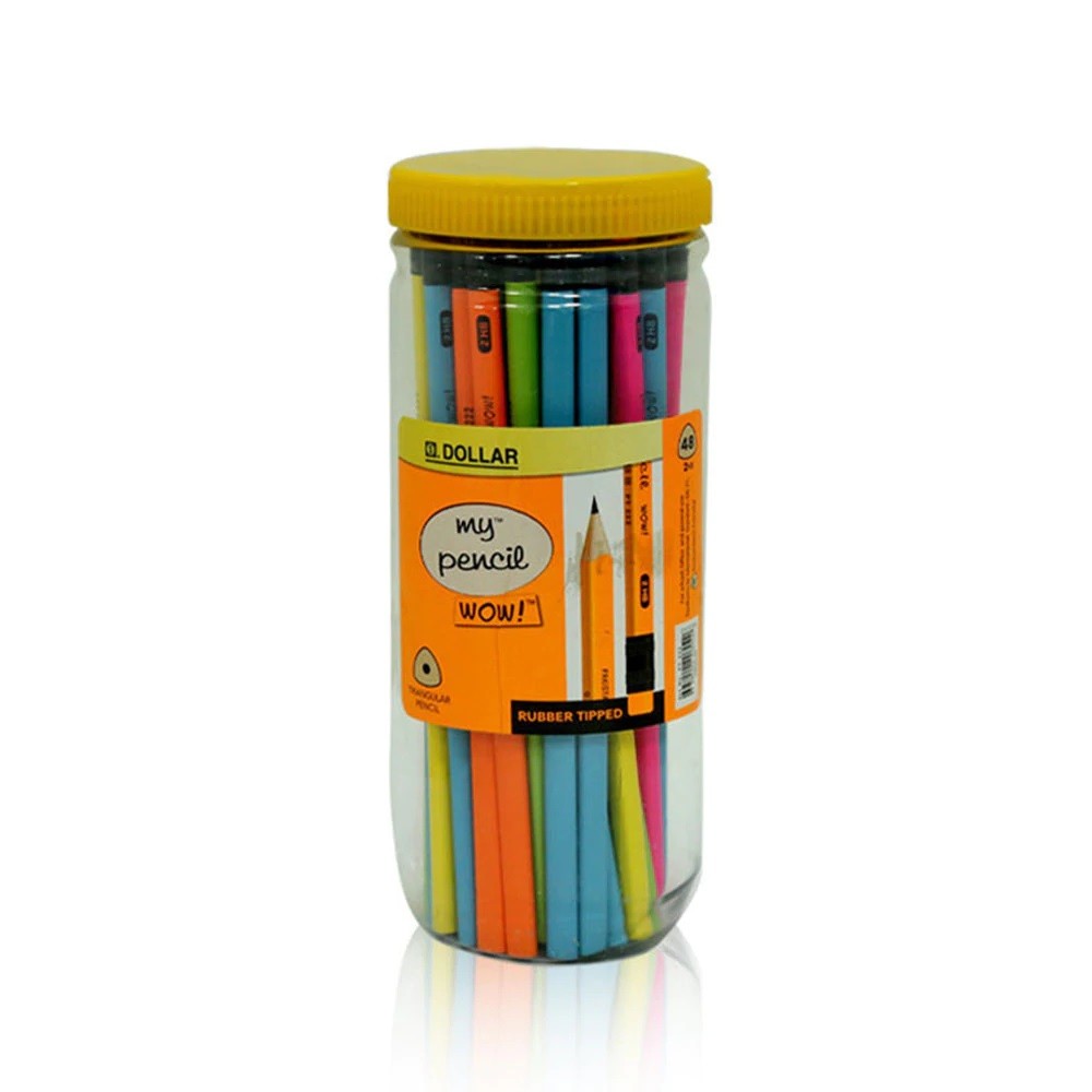 Dollar My Pencil 48Pcs Jar