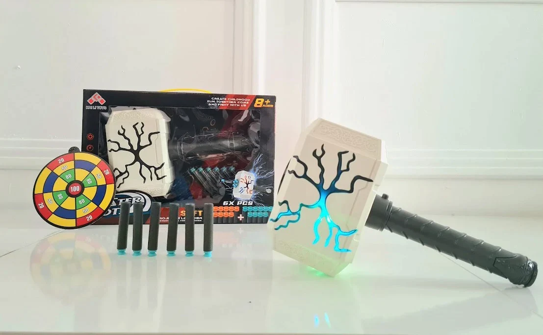 THOR’S HAMMER BLASTER SHOTS WITH SOFT BULLET