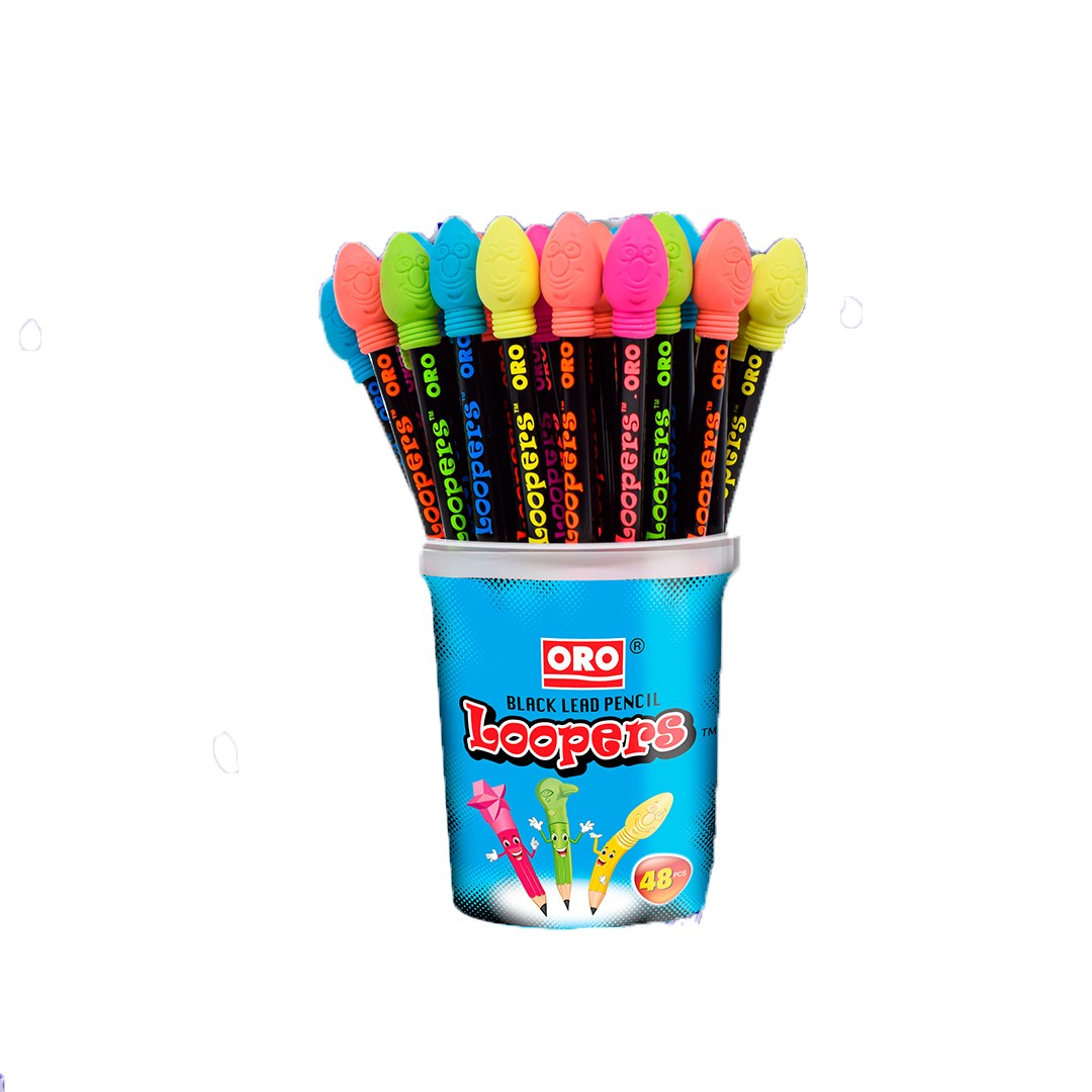ORO Loopers Bulb 48 Pencil Jar