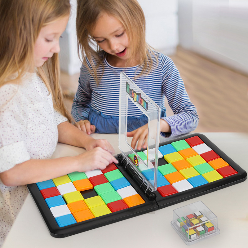 2 Player Racing Cube Puzzle Game
