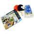 Portable Table Tennis Racket With Reusable Net Ping-Pong Ball Set