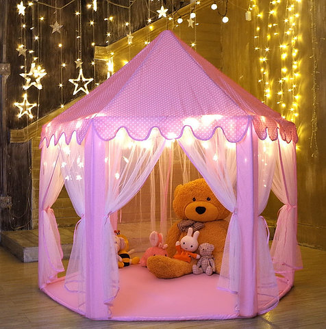 Kids Play House Princess Tent WIth Lights