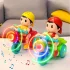 Stunt Tricycle Battery Toy with Lights & Music
