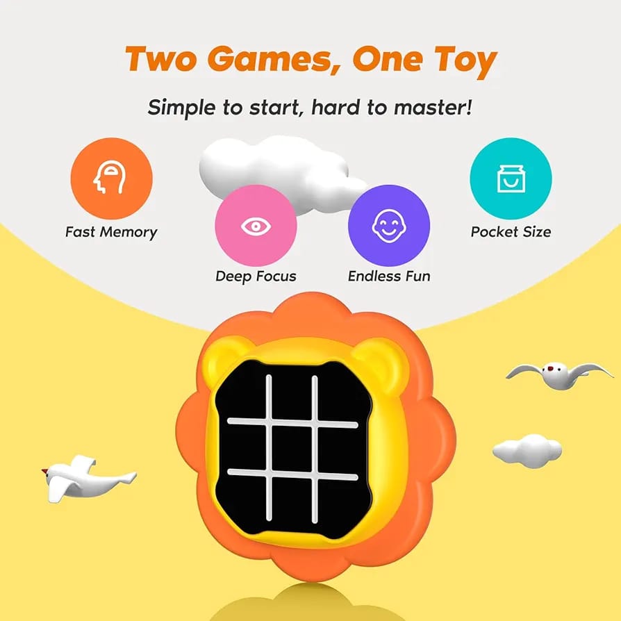 2in1 Tic Tac Toe with Light and Sound