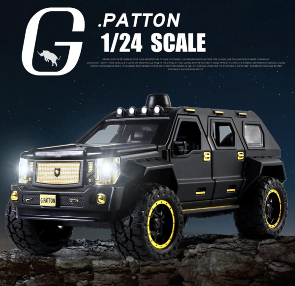 Armored George Patton Chariot - Diecast Model