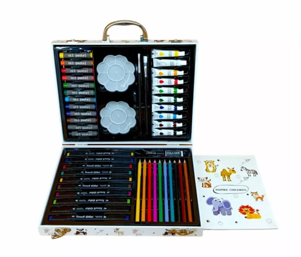 65 Pcs Animal Art Briefcase